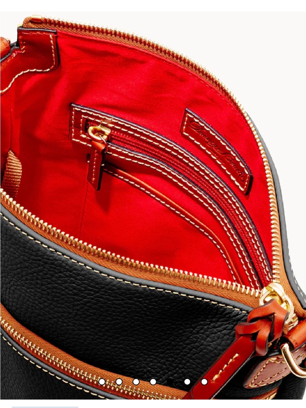 ✨ Dooney & Bourke Pebble Grain Crossbody Bag ✨ - Picture 4 of 6